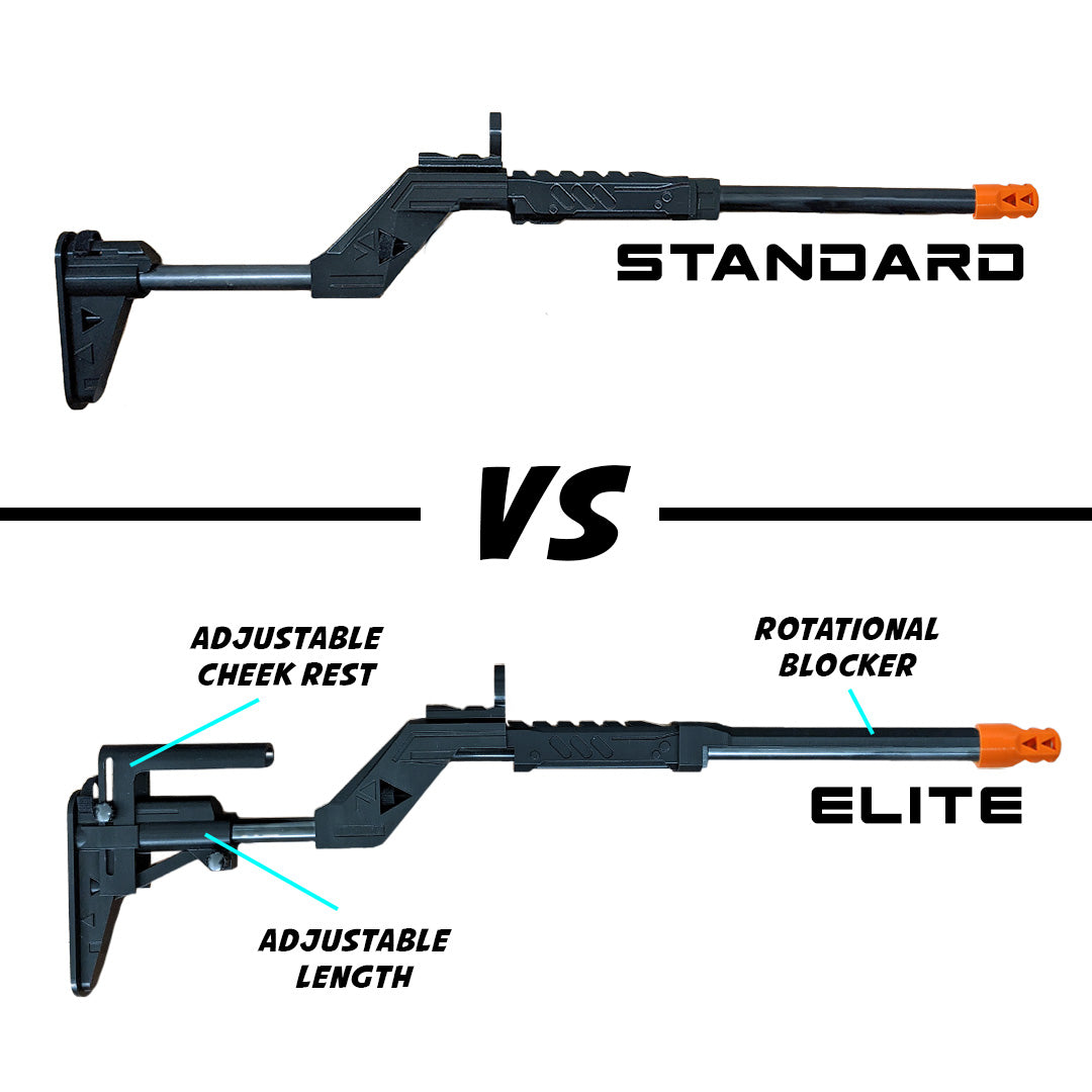 Gunstack Standard vs ELITE Sanlaki VR Gunstock