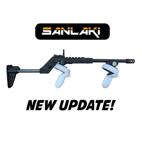 sanlaki VR ガンストック quest 2 3 アクセサリー sanlaki VR ガンストック meta quest 2 3 アクセサリー - メルカリ